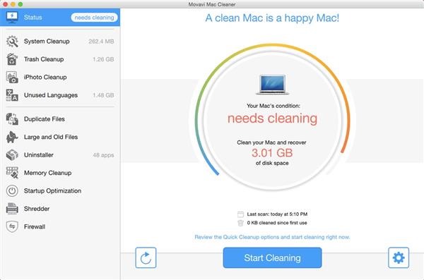 Movavi Mac Cleaner review