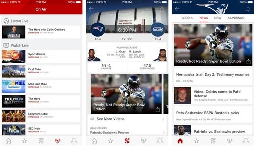 Best sports apps for iOS