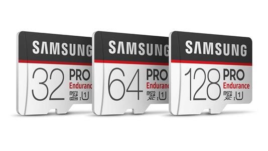 Samsung Pro Endurance micro SD cards price specs