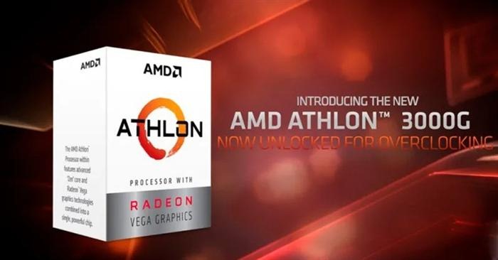 AMD Athlon 3000G overclock