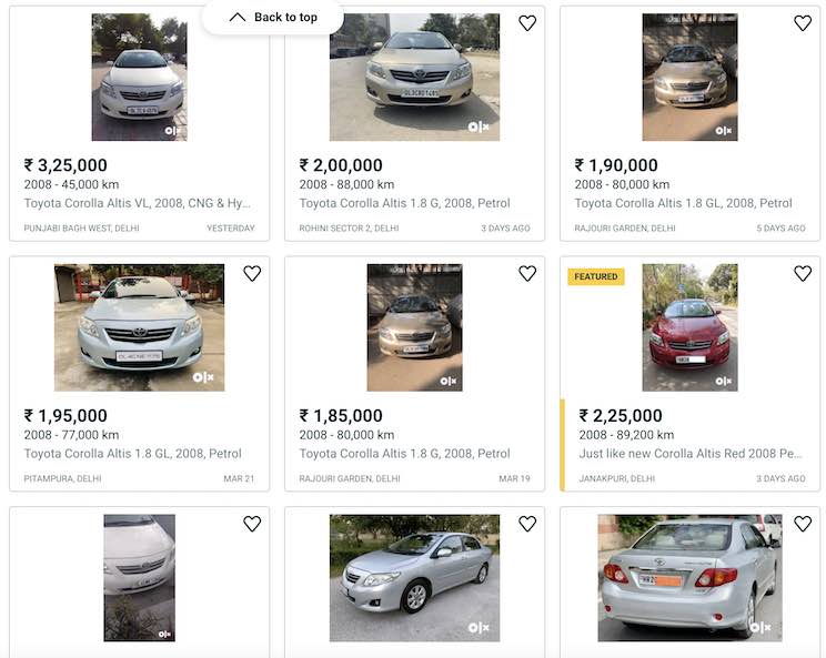 olx auto bad price