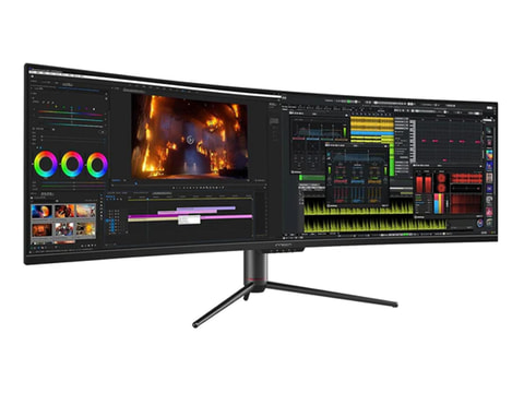 50 inch curved monitor