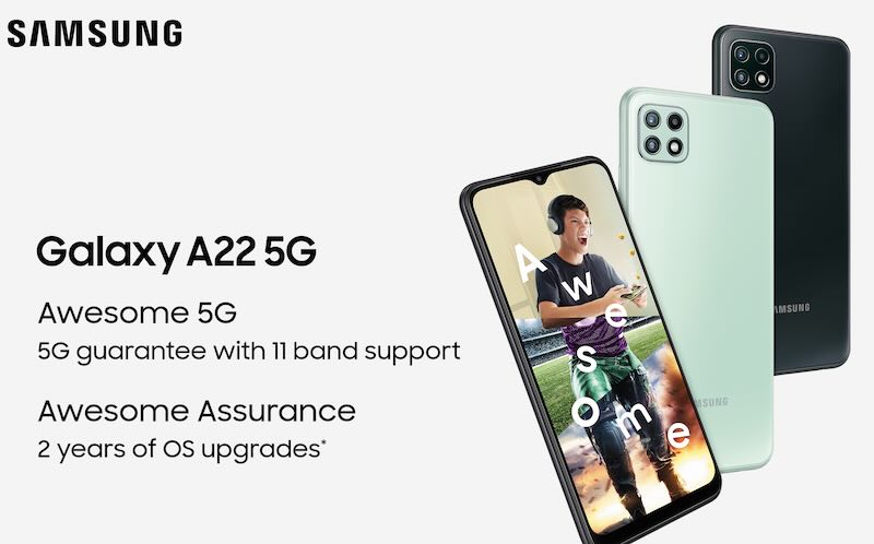 Overclocking Galaxy A22 with custom kernel